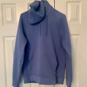 Blue lavender lilac hoodie one pocket boys/girls/unisex 12yo
